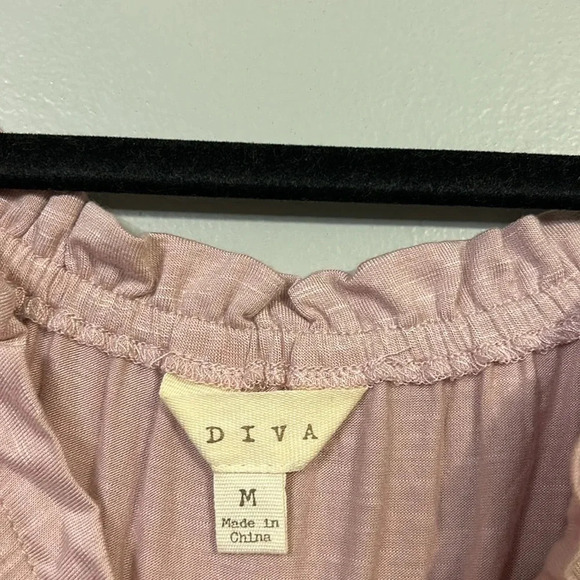 Adiva Blush Pink Shirt with Lace Detail | Blush Pink | Lace | Pink | Crochet - Picture 5 of 8